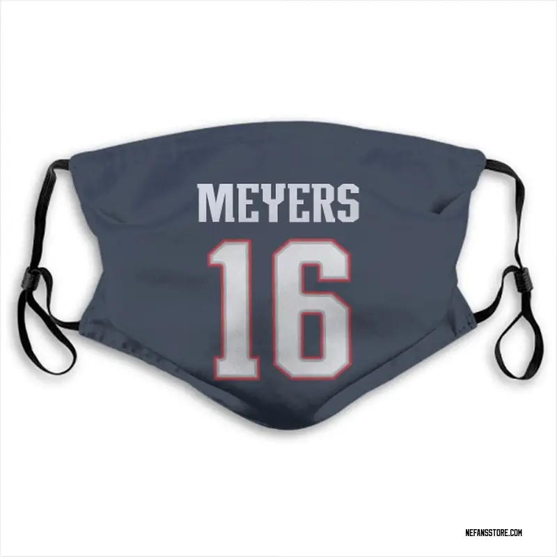 New England Patriots Jakobi Meyers White Vapor Limited Jersey - Bluefink