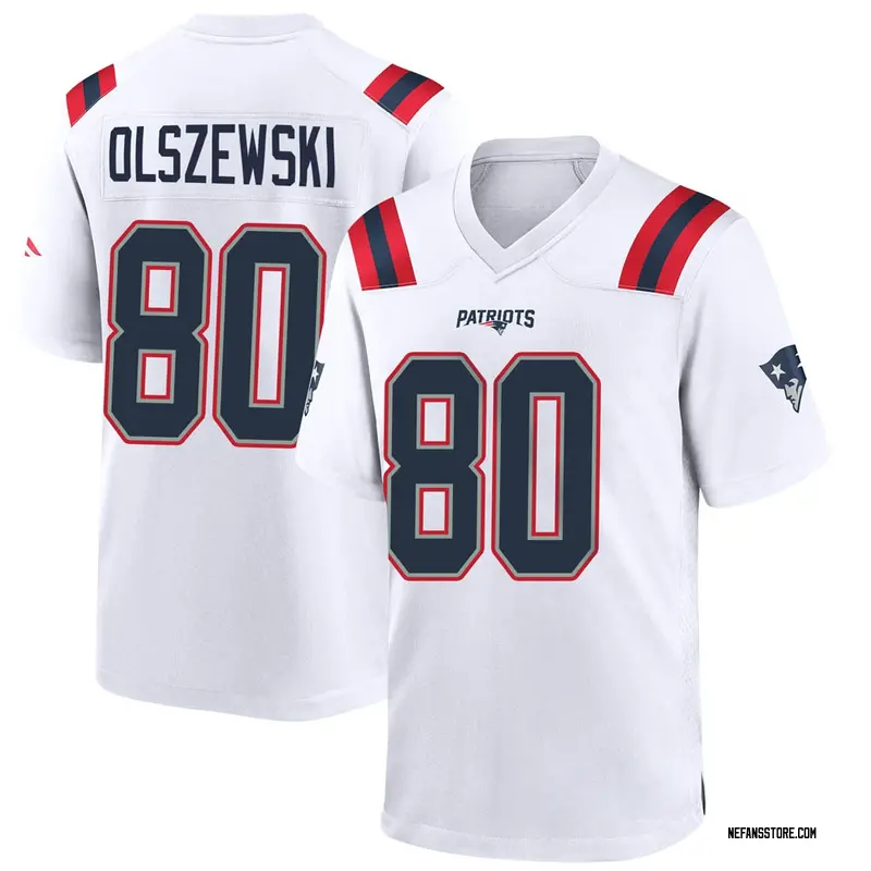 Gunner Olszewski New England Patriots Nike Game Jersey - Navy